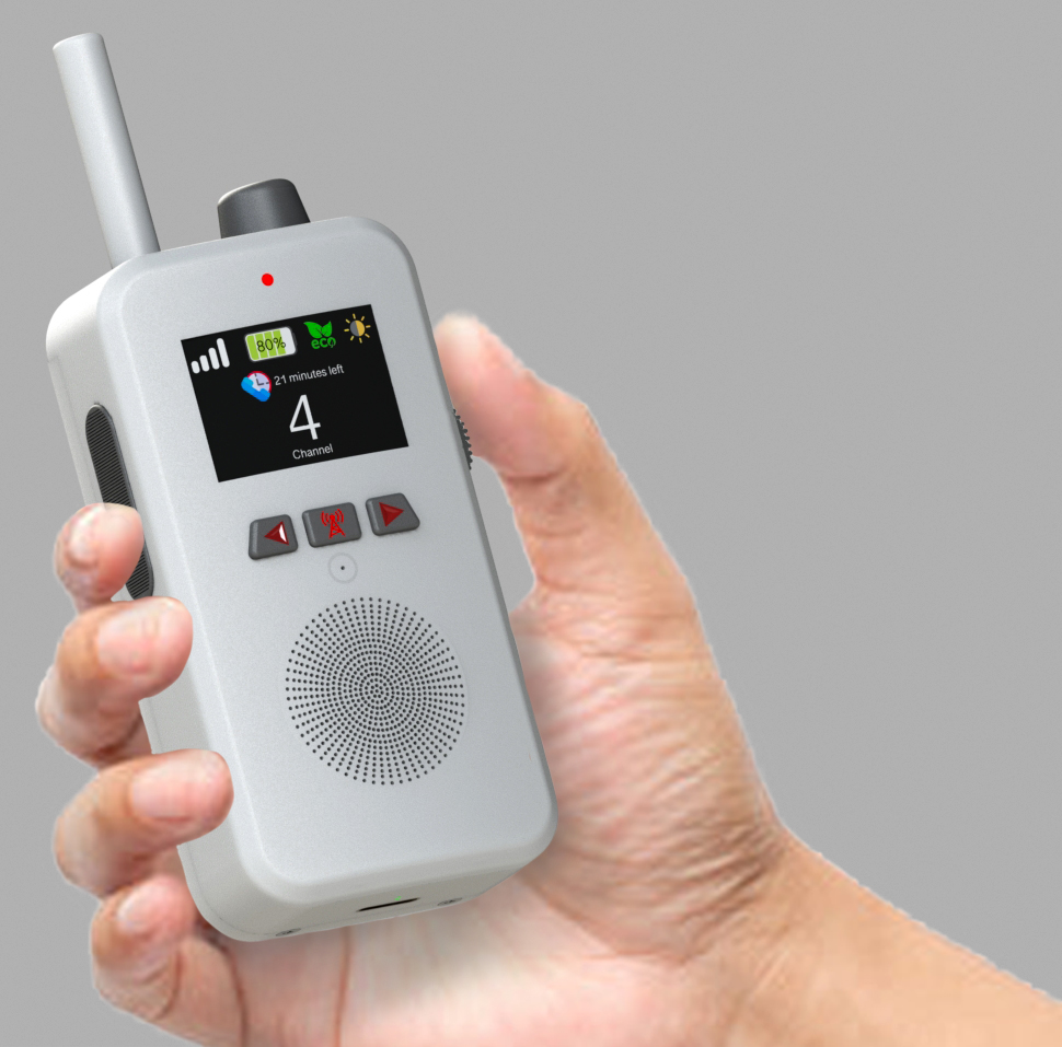 Sustainable Walkie talkie